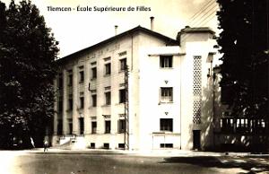TLEMCEN 218  ECOLE SUPERIEURE DE FILLES